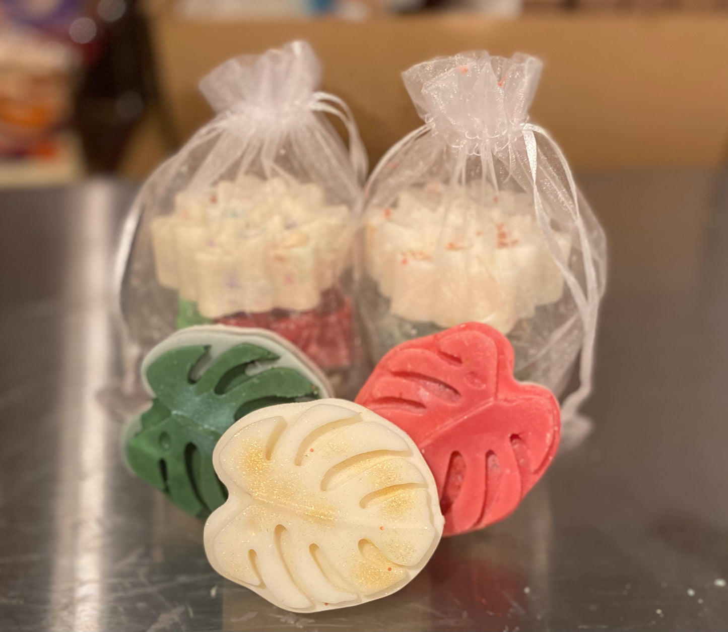 Monstera Soap Trio