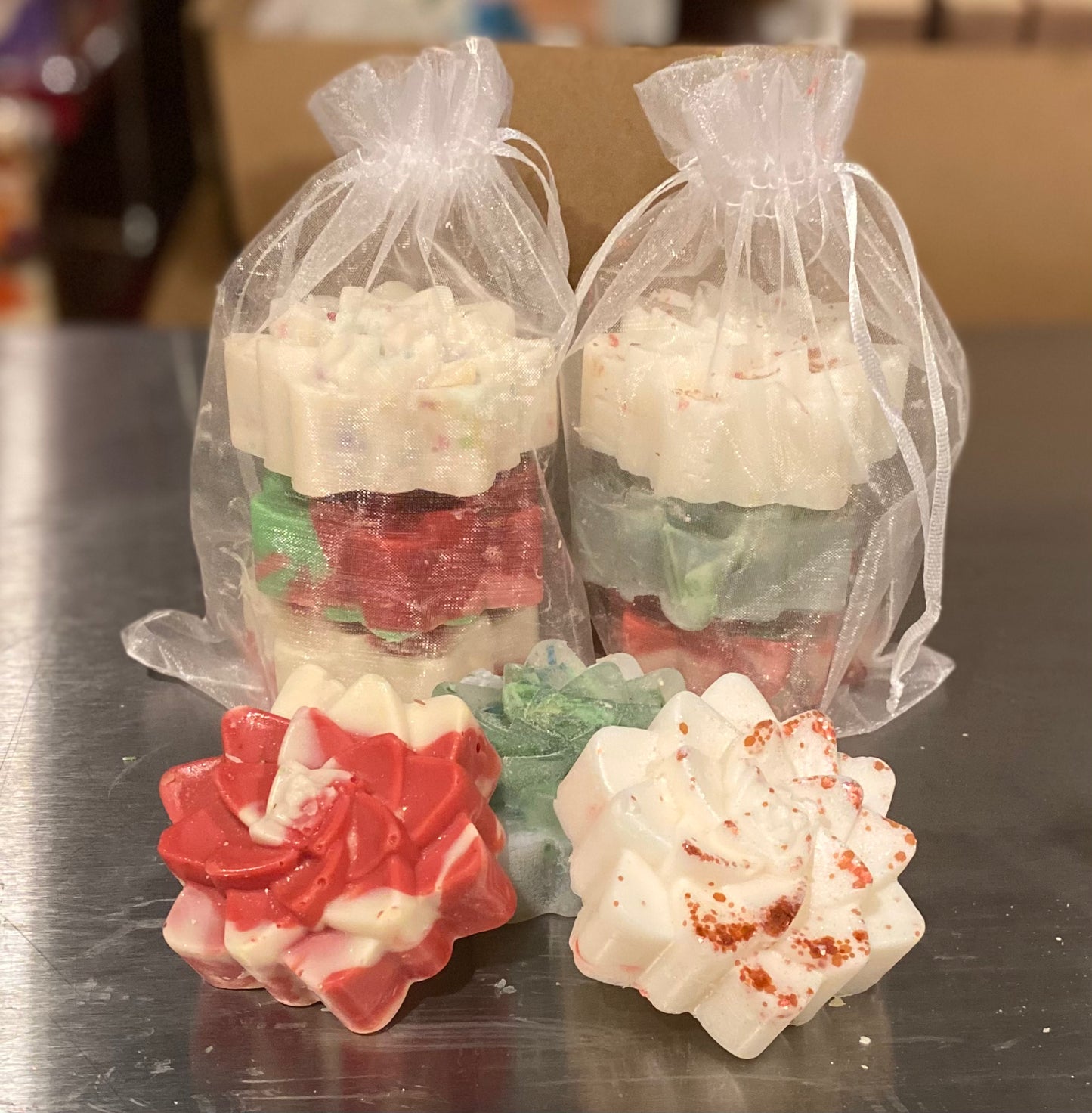 Succulent Soap Trio