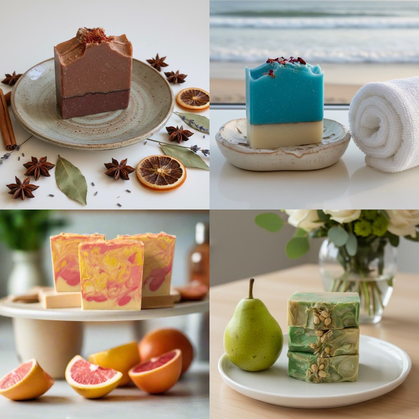 Artisan Soap Variety 4 Pack *Ships Free in the U.S.!*
